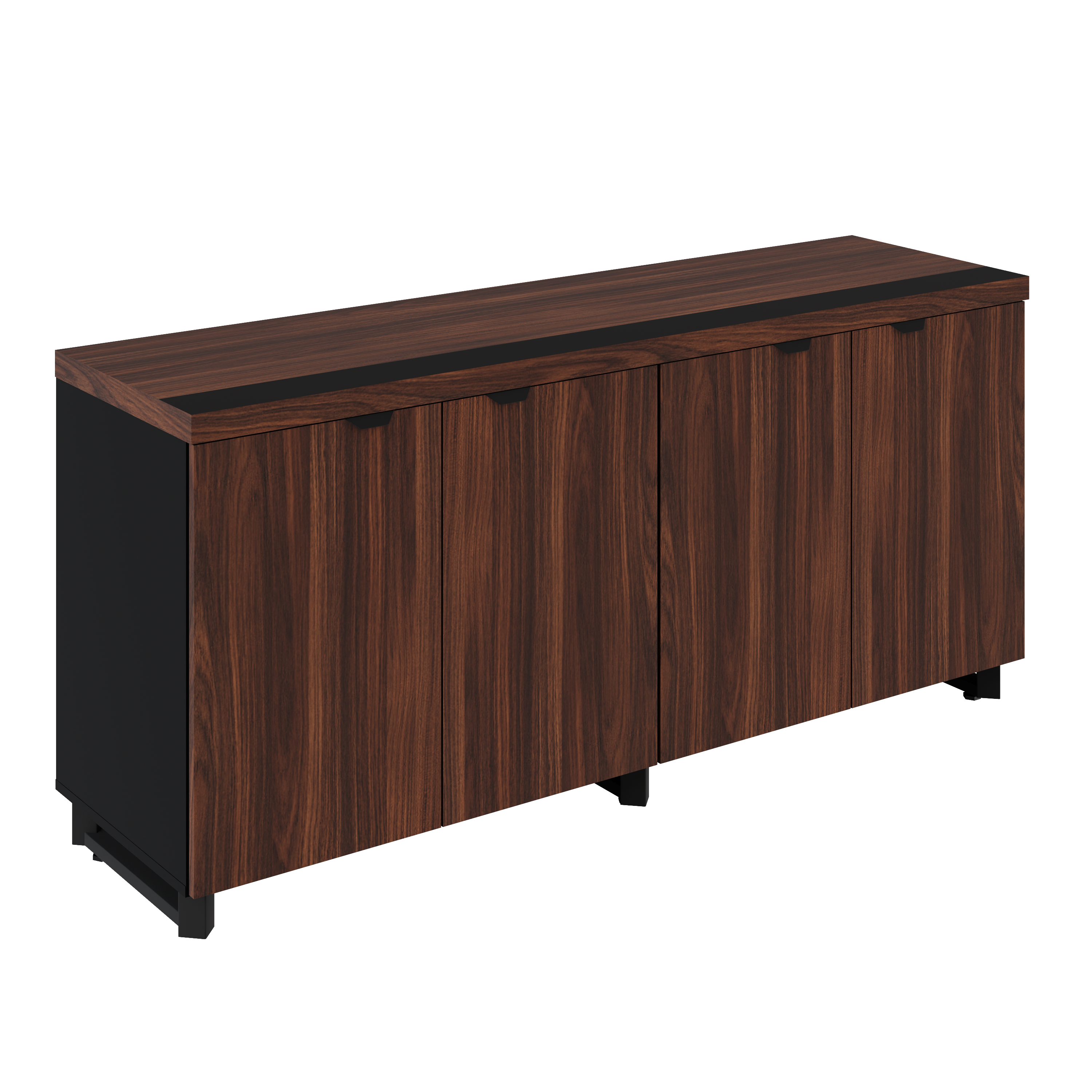 ARMÁRIO BAIXO DUPLO 4 PORTAS boss