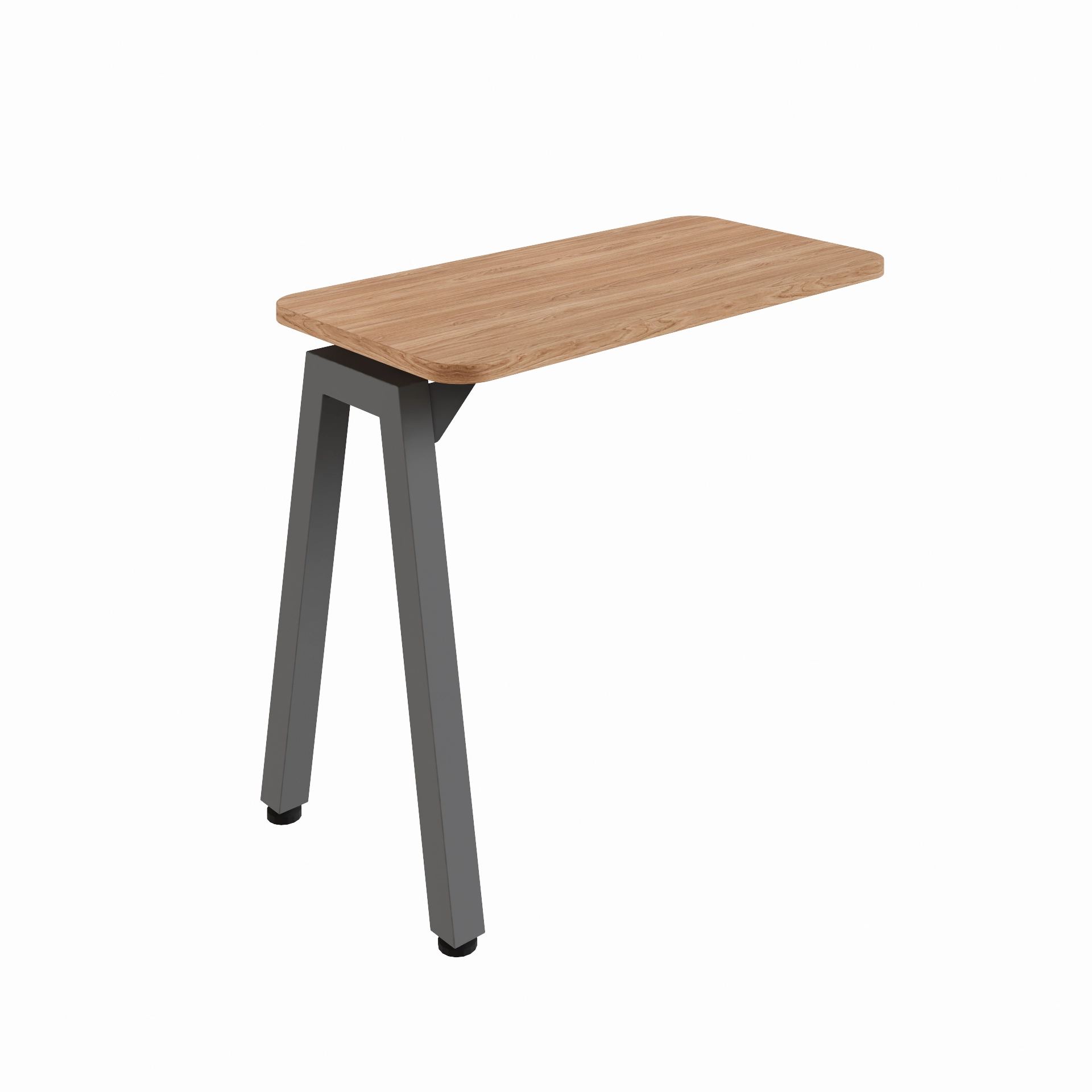 MESA AUXILIAR ORGÂNICA PÉ CAVALETE